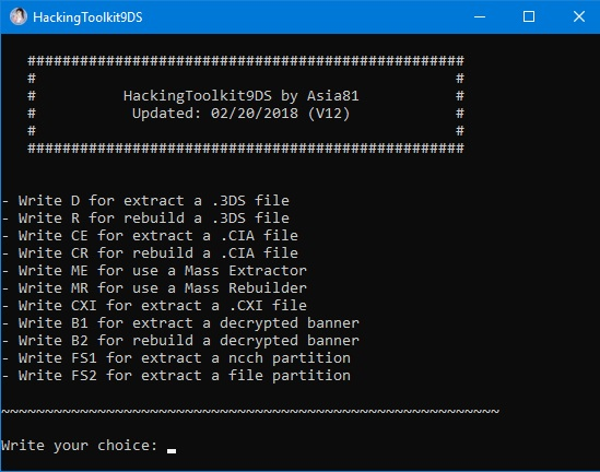 Decrypt 3ds cias/roms for citra 