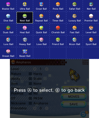 Pksm pokemon clearance home