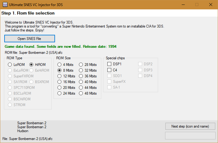  Utilities - SNES ROM Utility