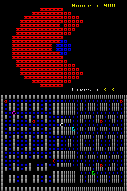 ASCII Pacman - GameBrew