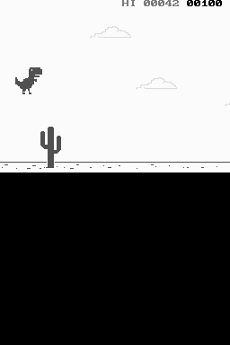 Google Offline Dinosaur Game - Trex Runner | Photographic Print