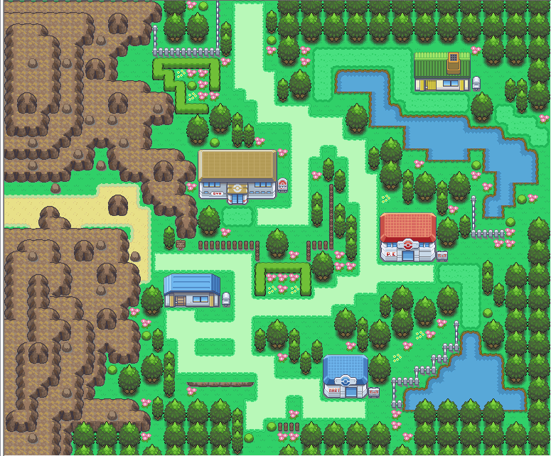 Pokémon X and Y GBA Hack Rom Walkthrough #19: Next Route/City! 