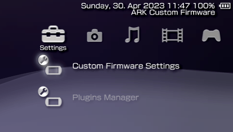 PSP - ARK-4 e/CFW for the PSP and PS Vita.
