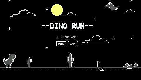 Dino Run PSP - PSP Homebrew Games (Action) - GameBrew
