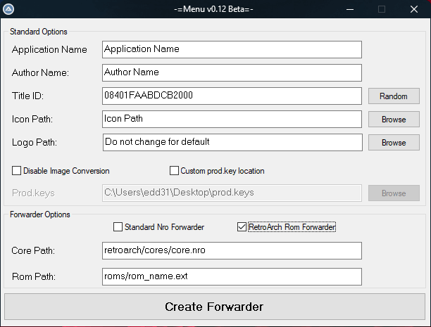 Guide: Using nro2nsp to create custom .nsp ROM games for your home