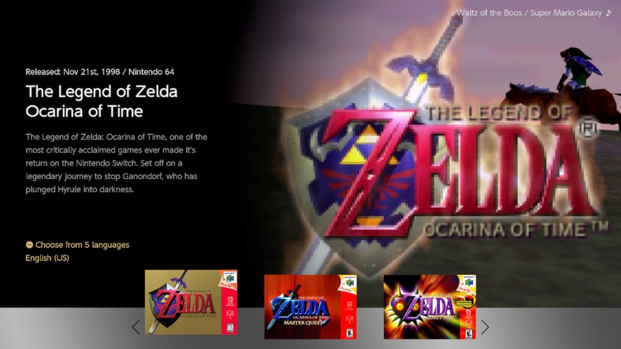 Legend Of Zelda, The - Ocarina Of Time - Master Quest ROM - N64 Download -  Emulator Games