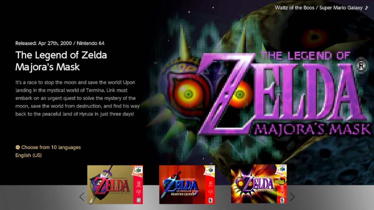 The Legend of Zelda : Ocarina of Time Master Quest [USA] - Nintendo 64  (N64) rom download