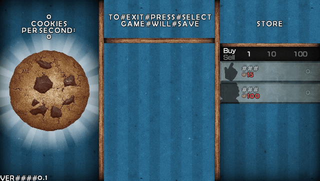 Press Play: Cookie Clicker