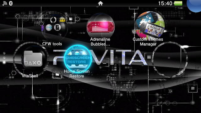 Home Screen Restore Vita  Vita Homebrew Apps Utilities  GameBrew