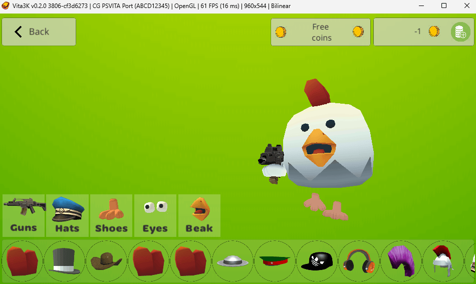 Chicken Gun Vita - Vita Homebrew Games (Shooter) - GameBrew