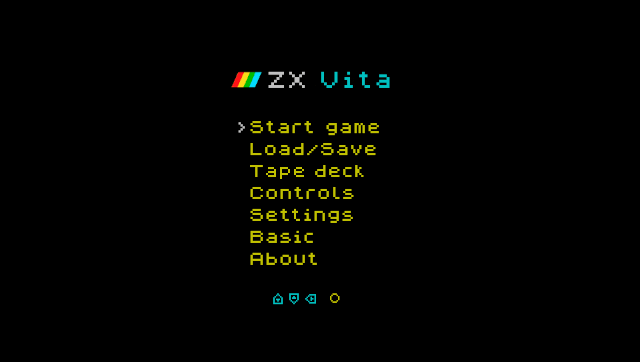 ZXVita - Vita Homebrew Emulators (Computer) - GameBrew